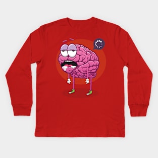 Brain Loading Kids Long Sleeve T-Shirt